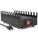 USB~C Charger Block, 300W 22 Port (11 US? A & 11 US?~C) USB Charging Station for Multiple Devices, Desktop Wall Fast Charger with Storage Dividers