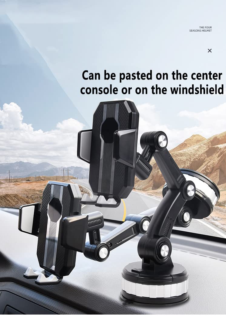 ZVATRA Adjustable and Rotatable Phone Holder for Car, Universal Compatible with iPhone 14, Green