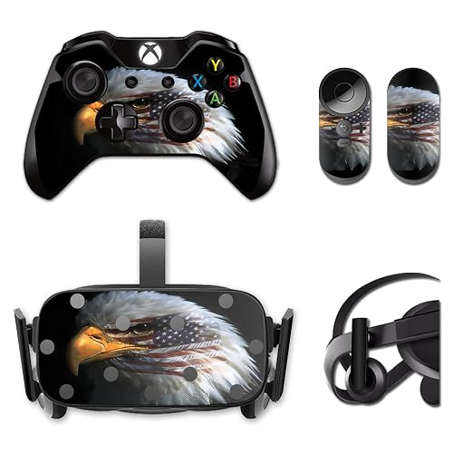 MightySkins Skin Compatible with Oculus Rift CV1 wrap Cover Sticker Skins Eagle Eye