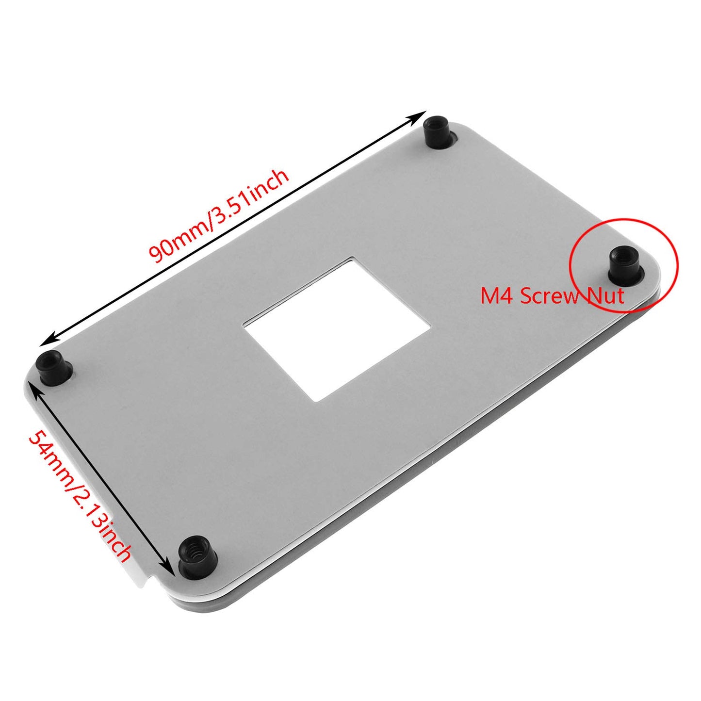 DGZZI AM4 Backplane Back Durable CPU Heatsink Bracket CPU Fan Cooling Mounting Sheet Plate for AM4 AMD Socket