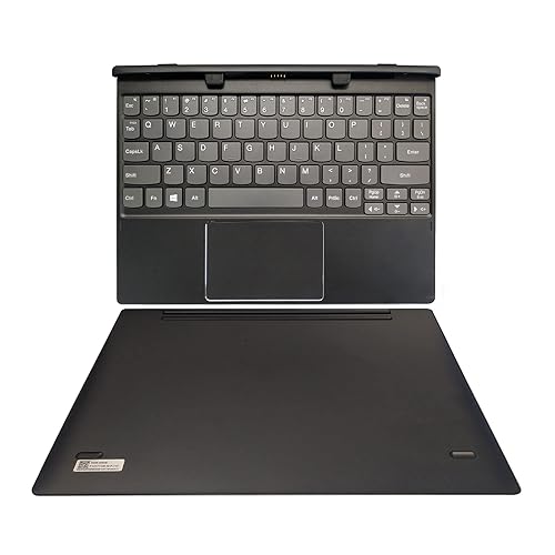 Replacement Keyboard Compatible for Lenovo ideapad Miix 320-10 320-10ICR Tablet 10 inch Docking Station US Layout 5N20Q89820 5N20N61767 (Black)