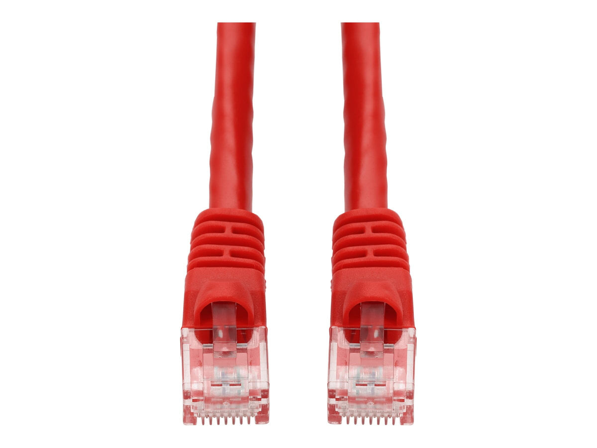 15Ft Rj-45 M/M Cat6A Red Cu Patch Cbl