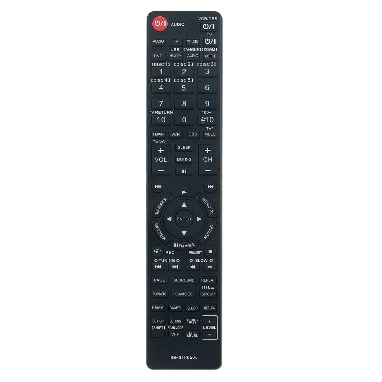 New RM-STHC60J Replace Remote Control Compatible with JVC Home Theater TH-C40 TH-C50 TH-C30C
