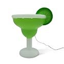 Goofballs 14.5-Inch Lighted Margarita Novelty Blow Mold Light - Retro Decor with Fun LED Lights for Indoor Use - Quirky Lamp for Kitchen or Party
