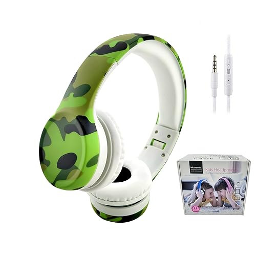YUSONIC Kids Headphones with Cord, Toddler Headphones with Sharing Function, 85dB/93dB Safe Volume Limit, for Toddler Children Baby Boys Girls…