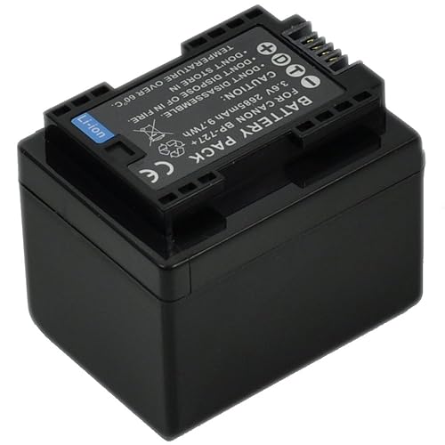 BTBAI BP-727 Camcorder Battery for BP727 BP-709 BP-718 BP-745 LEGRIA VIXIA iVIS HF M506 M52 M56 M60 R306 R36 R37 R38 R406 R46 R48 R47 R506 R56 R57 s1a