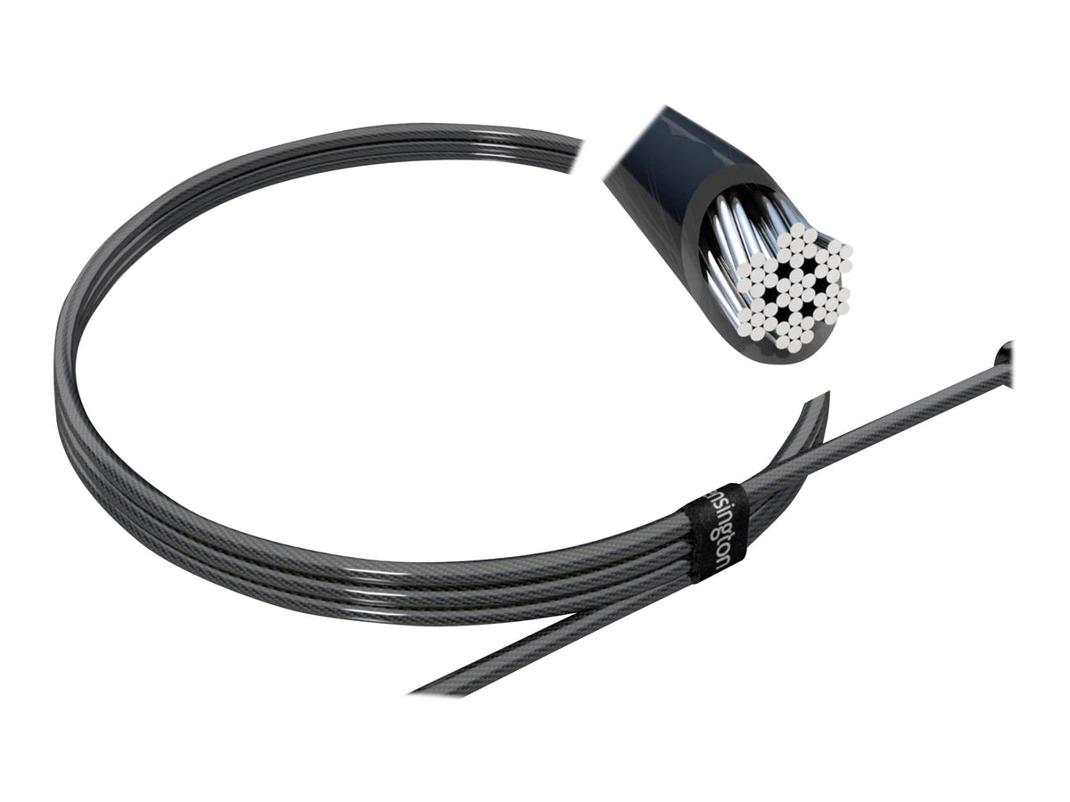 Kensington NanoSaver Keyed Laptop Lock for Select HP and Lenovo Laptops (K64444WW), Black