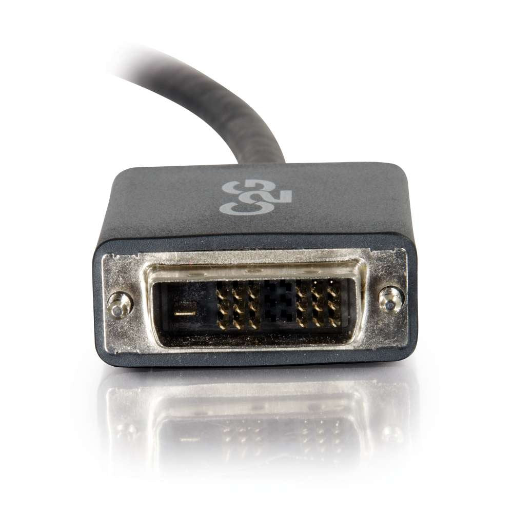 C2G Display Port Cable, Display Port to DVI, Male to Male, Black, 6 Feet (1.82 Meters), Cables to Go 54329