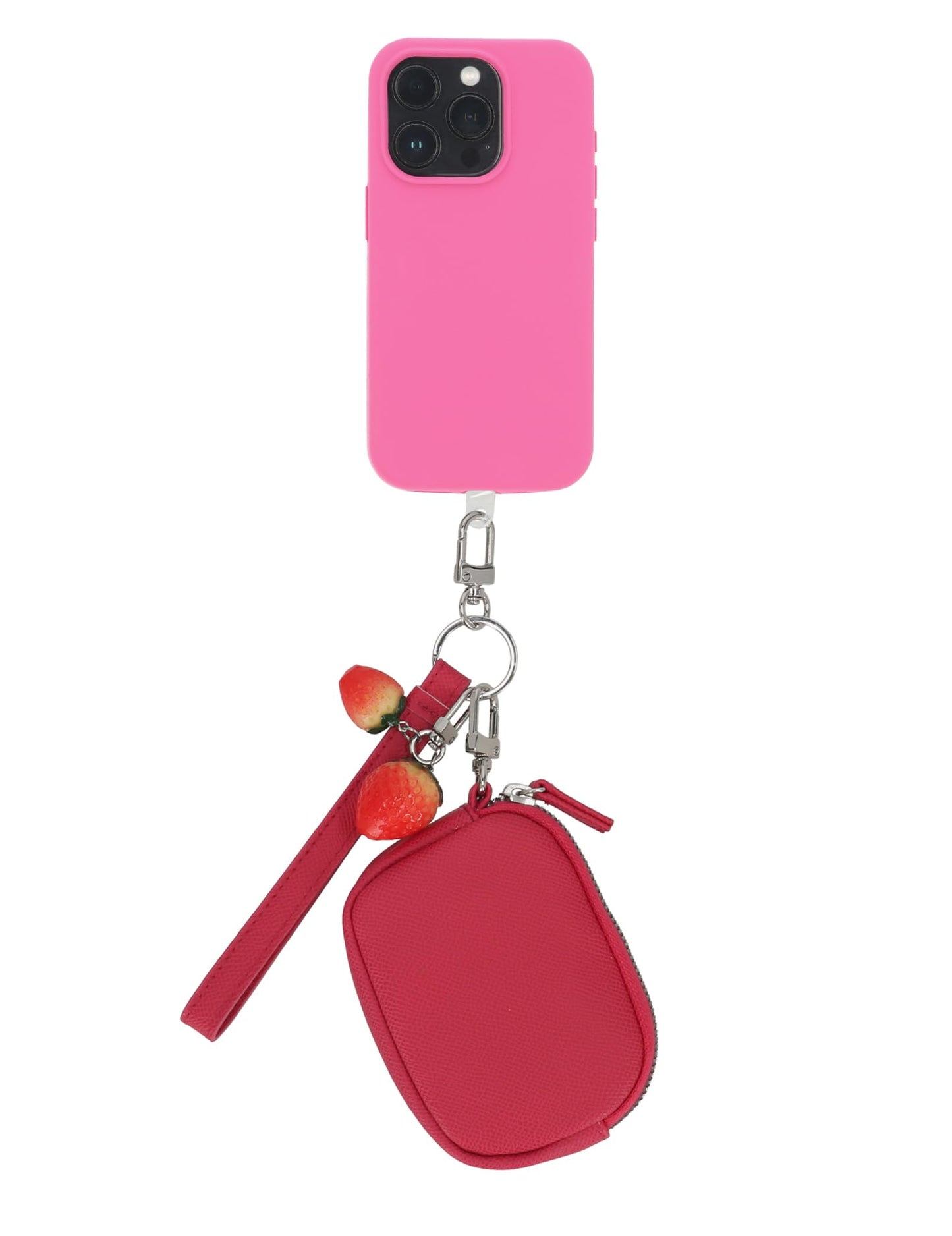 Mundi Connect & Go Womens Phone Wrist Strap with Removable Wallet Pouch, Universal Lanyard Wristlet, RFID Card Holder Mini Wallet for Cash, ID & CC