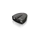 IOGEAR 2 Port USB 2.0 Switch - Auto Printer Switch - Manually or Auto Control - LEDs Indicate - Plug n Play - GUB231