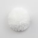 LEFXMOPHY Furry Windscreen for Hollyland Lark M2 Transmitter, White Microphone Furry Wind Screen