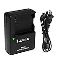 DE-A98 Charger Compatible with Panasonic Camera LUMIX A98B A98C DE-A99 Camera Battery Power Supply