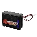 Tenergy NiMH Battery Pack 12V 2000mAh High Capacity Rechargeable Battery w/Bare Leads Replacement Battery Pack for DIY, Medical Equipments, LED Light…