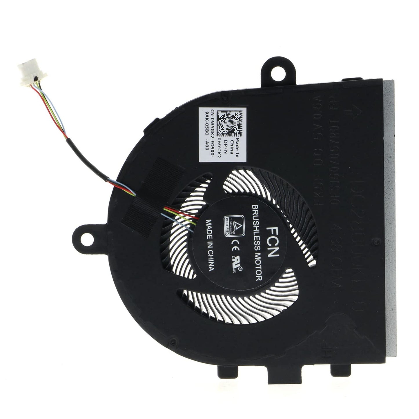 Replacement CPU Cooling Fan for Dell Latitude 3490 E3490 Inspiron 3493 0WYGK2 DC28000KLF0