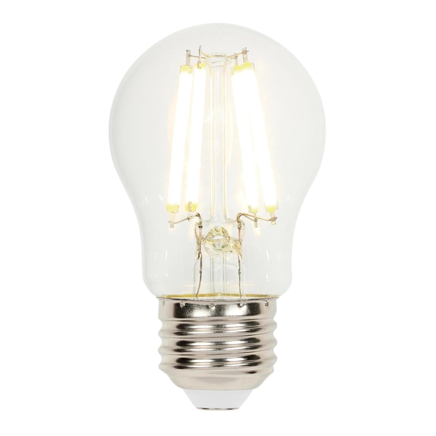 Westinghouse 5277000 6 Watt (60 Watt Equivalent) A15 Dimmable Clear Filament LED Light Bulb, Medium Base