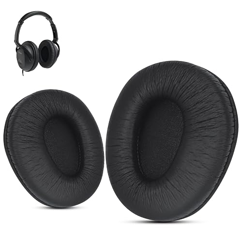 Krone Kalpasmos Replacement Ear Pads for Sony mdr-v600 and Sony mdr-7509hd Replacement Ear Pads, Protein Leather Memory Foam Cushions for Sony