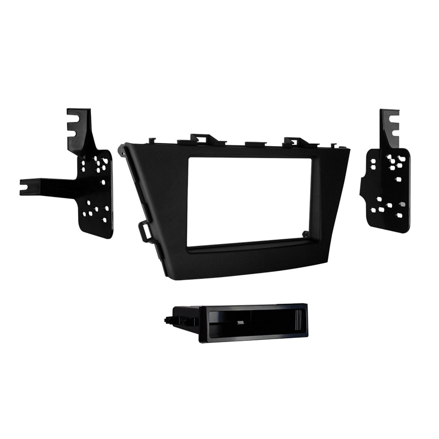 Metra 99-8243B Double DIN or Single DIN Radio Dash Kit Fits 2012-2014 Toyota Prius V
