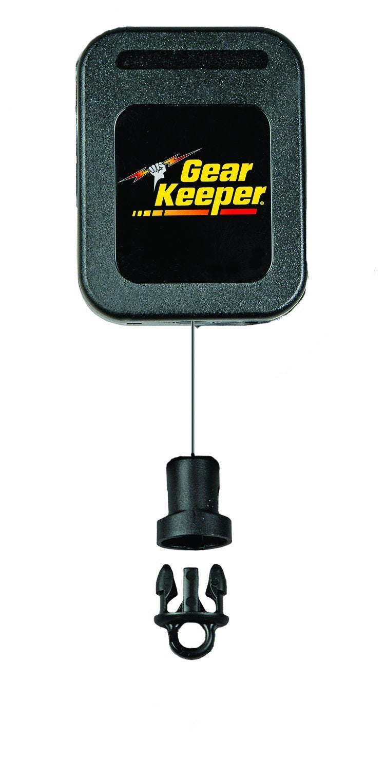 Gear Keeper Police Microphone Keeper - Lapel Mic Retractor With Heavy Duty Epaulet Clip - Law Enforcement Gear For First Responders, Firefighters &