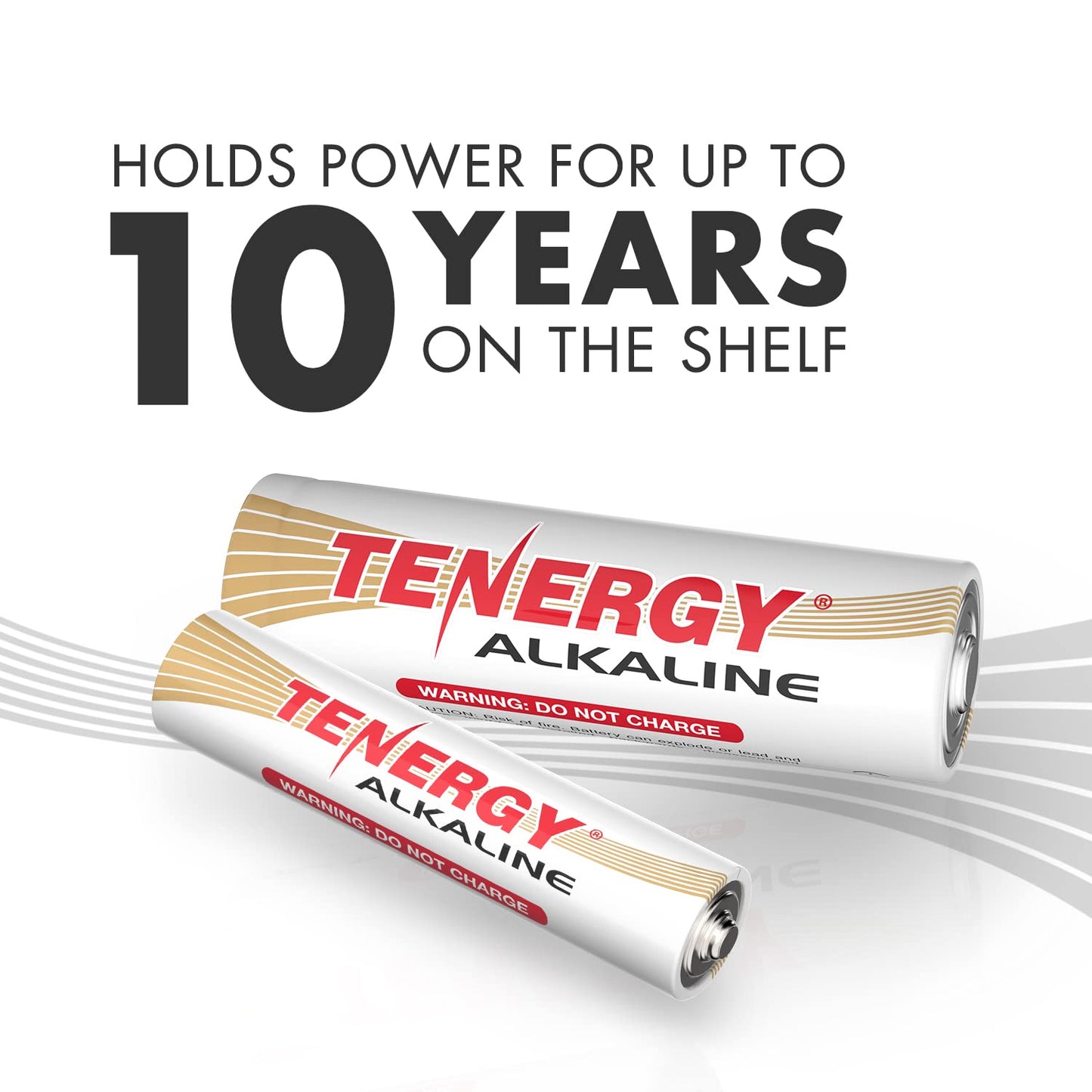 Tenergy 84 Pack Alkaline Batteries, 40 Pack AA, 36 Pack AAA, and 8 Pack 9V Size Batteries for Household Electronics