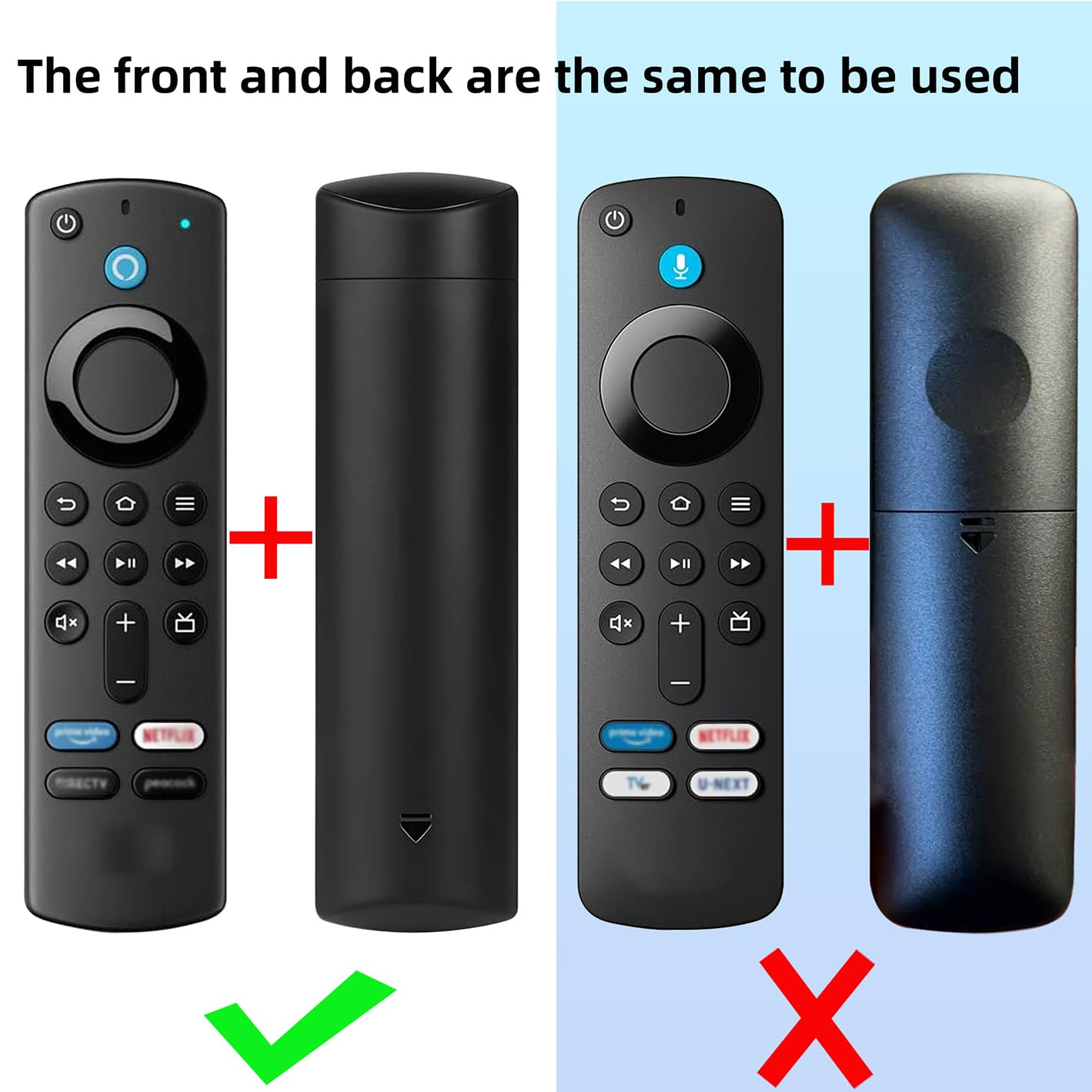 Hi Color Silicone Cover Compatible with 5.6 Inch Fire TV Stick (3rd Gen) Remote Firestick Remote Cover for Firesticksticktv Silicone Protective Case