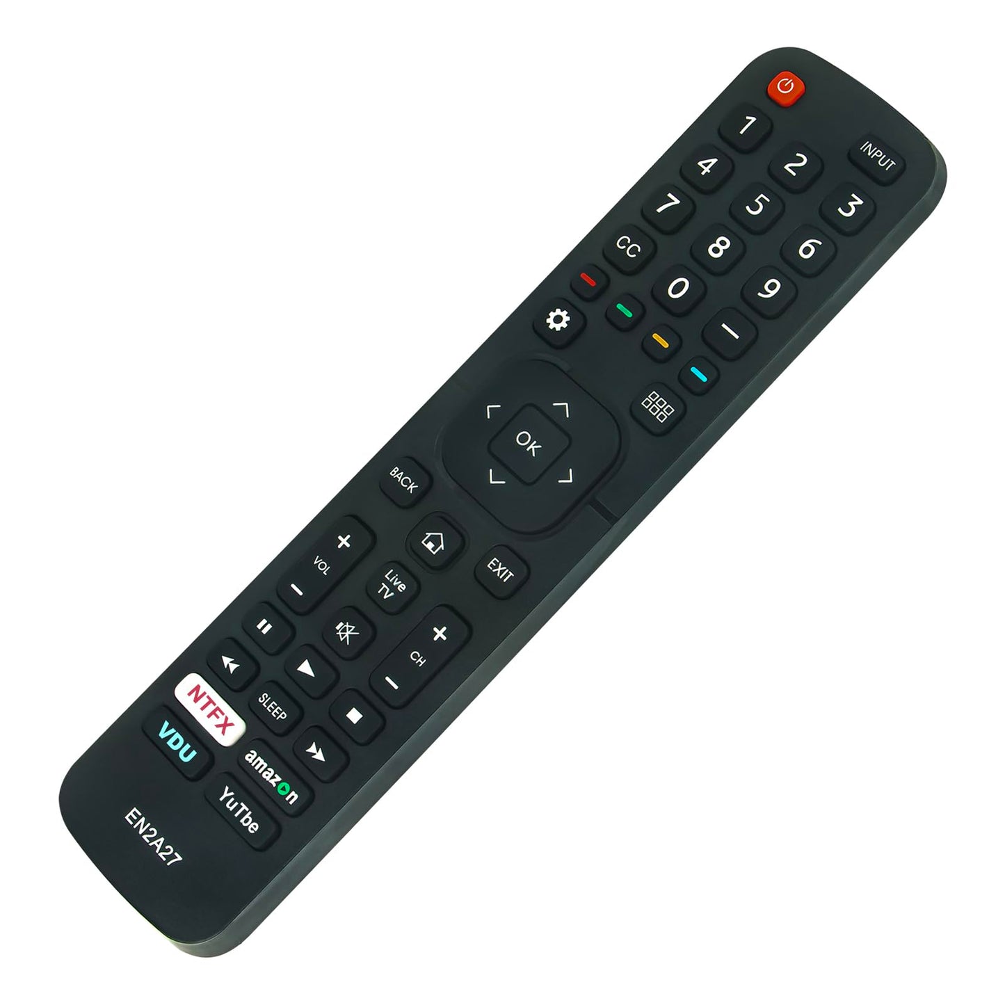 New EN2A27 Replaced Remote fit for Hisense LED TV 55H6B 50H7GB 40H5C 43H5C 43H7C 50CU6000 50H5C 50H6C 50H7C 50H7GB1 50H8C 55H5C 55H6B 55H7B 55H7C