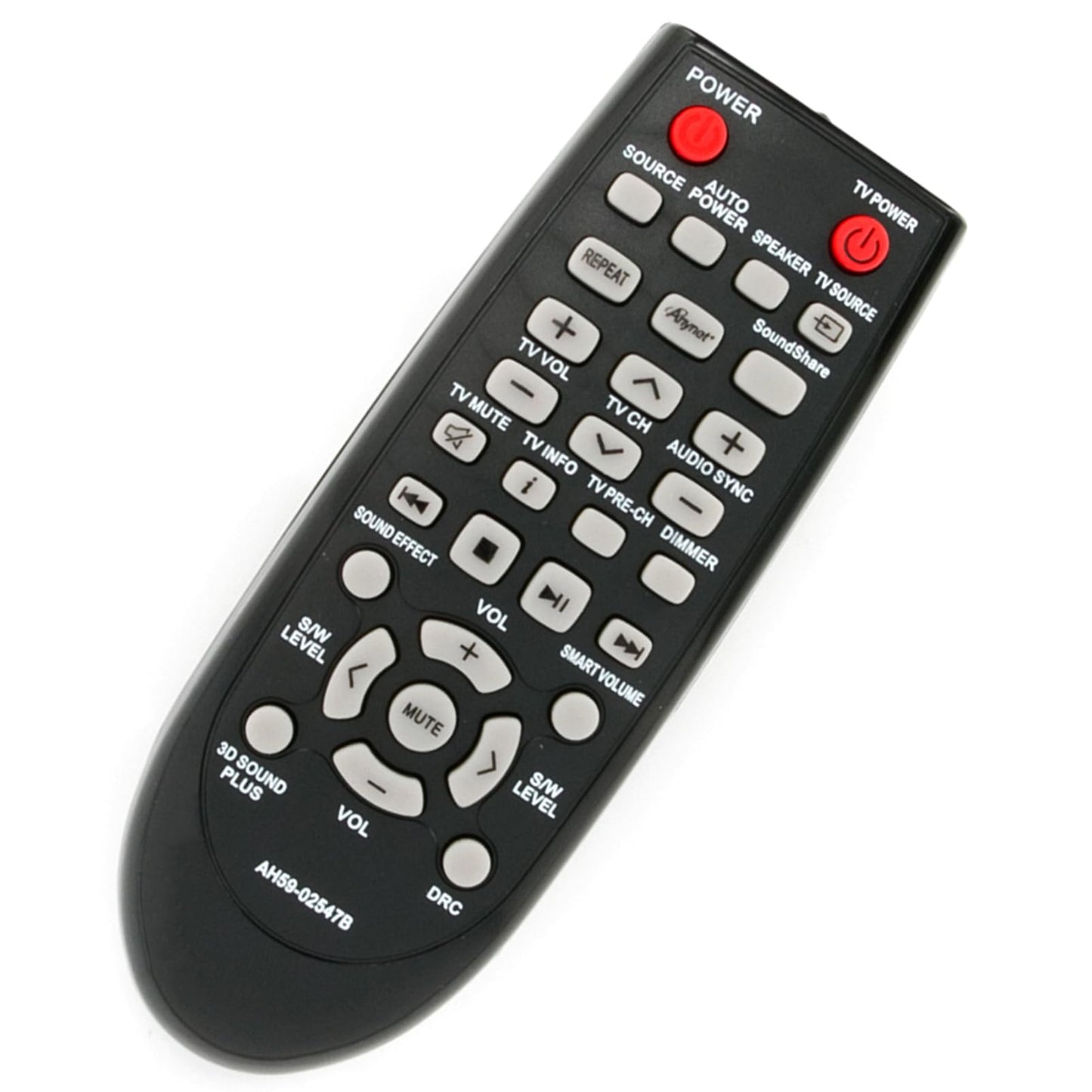 AH59-02547B Soundbar Remote Control Replacement fit for Samsung Sound Bar AH68-02644D-00 HW-F450 HW-F450ZA HW-FM45 HW-FM45C PS-WF450 HWF450 HWF450ZA