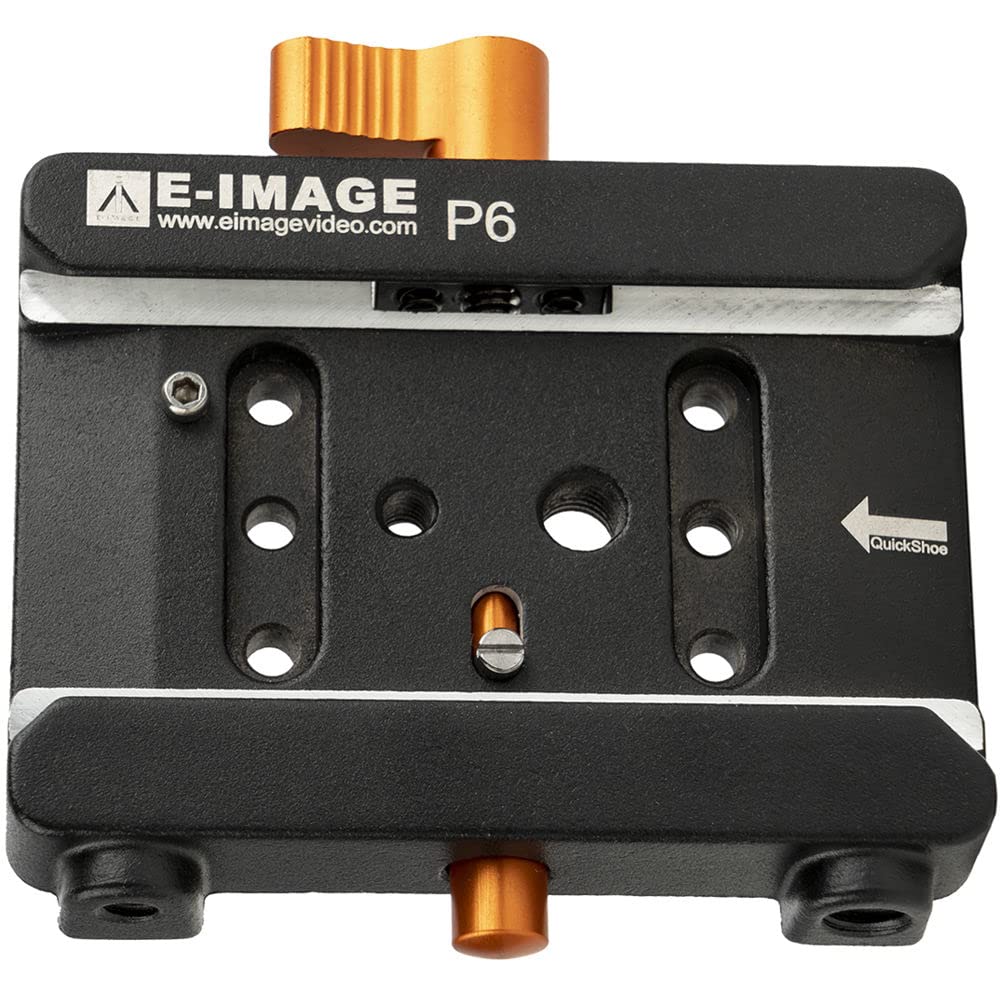 E-Image P6 Quick Release Adapter with Plate (Black)