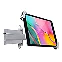 WeSTRUGGLE Tablet Wall Mount Holder with fold,Extend Adjustable Arm Swivel &Anti Theft Security Lock &Key, Multi Angle,Bracket for Most 7 to10.8