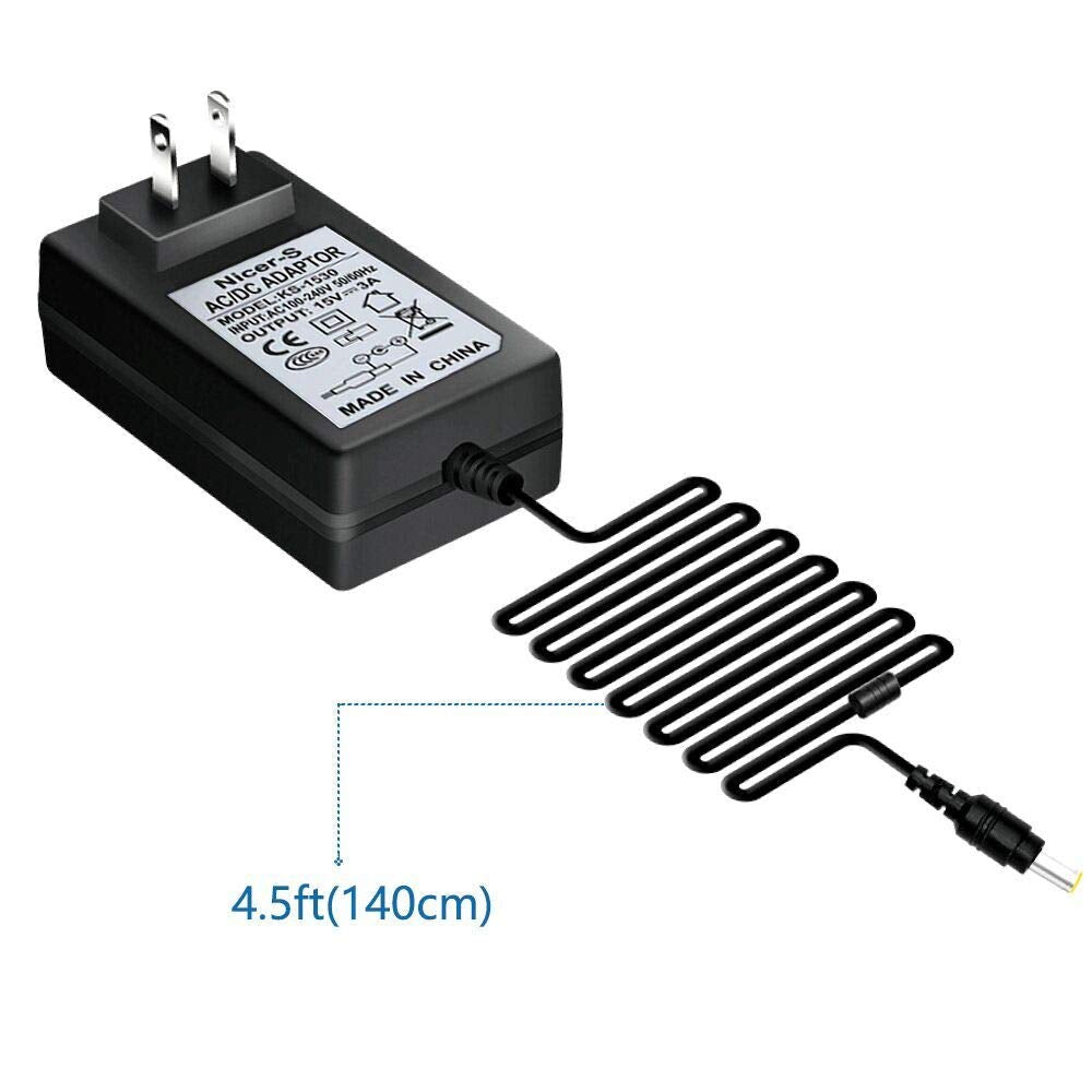 New 15V AC/DC Adapter for Sony SRS-XB3 Wireless Portable Speaker SRSXB3 SRS-XB3/BLK SRS-XB3/BLUE SRS-XB3/RED Sony XB3 AC-E1525 Replacement Power…