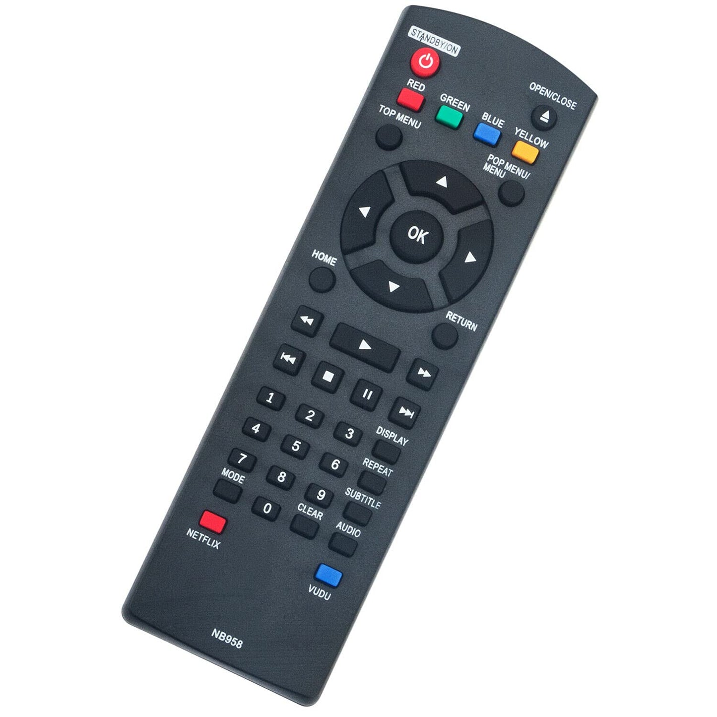 NB958 Replace Remote Control for Magnavox Blu-ray Player MBP5210/F7 MBP5220F/F7
