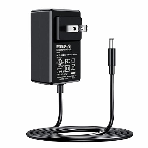 FITE ON 12V AC Adapter Compatible with Makita BMR100W BMR101W BMR100 BMR101 BMR 102 BMR102W BMR102; PRIVIA PX-130 PX-135 AD-A12150LW; Elmo 9419…