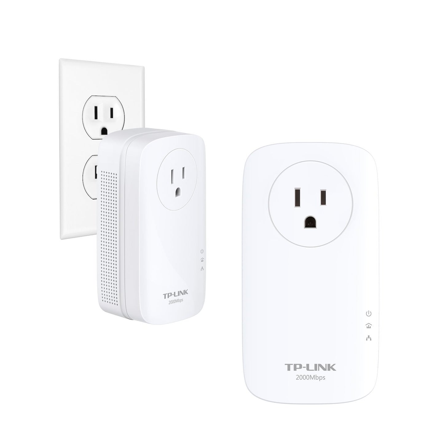 tp-link AV2000 Mbps Powerline Ethernet Adapter - Gigabit Port, Ethernet Over Power, Plug&Play, Power Saving, MU-MIMO, Noise Filtering(TL-PA9020P KIT)