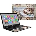 MightySkins Carbon Fiber Skin for HP 17T Laptop 17.3" (2017) - Creation of Adam | Protective, Durable Textured Carbon Fiber Finish | Easy to Apply…