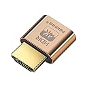 FUERAN 4K HDR HDMI Dummy Plug - Headless Display Emulator for GPU Virtual Monitor Support up to 4K@60Hz, 1080P 120Hz | Plug & Play for Rendering