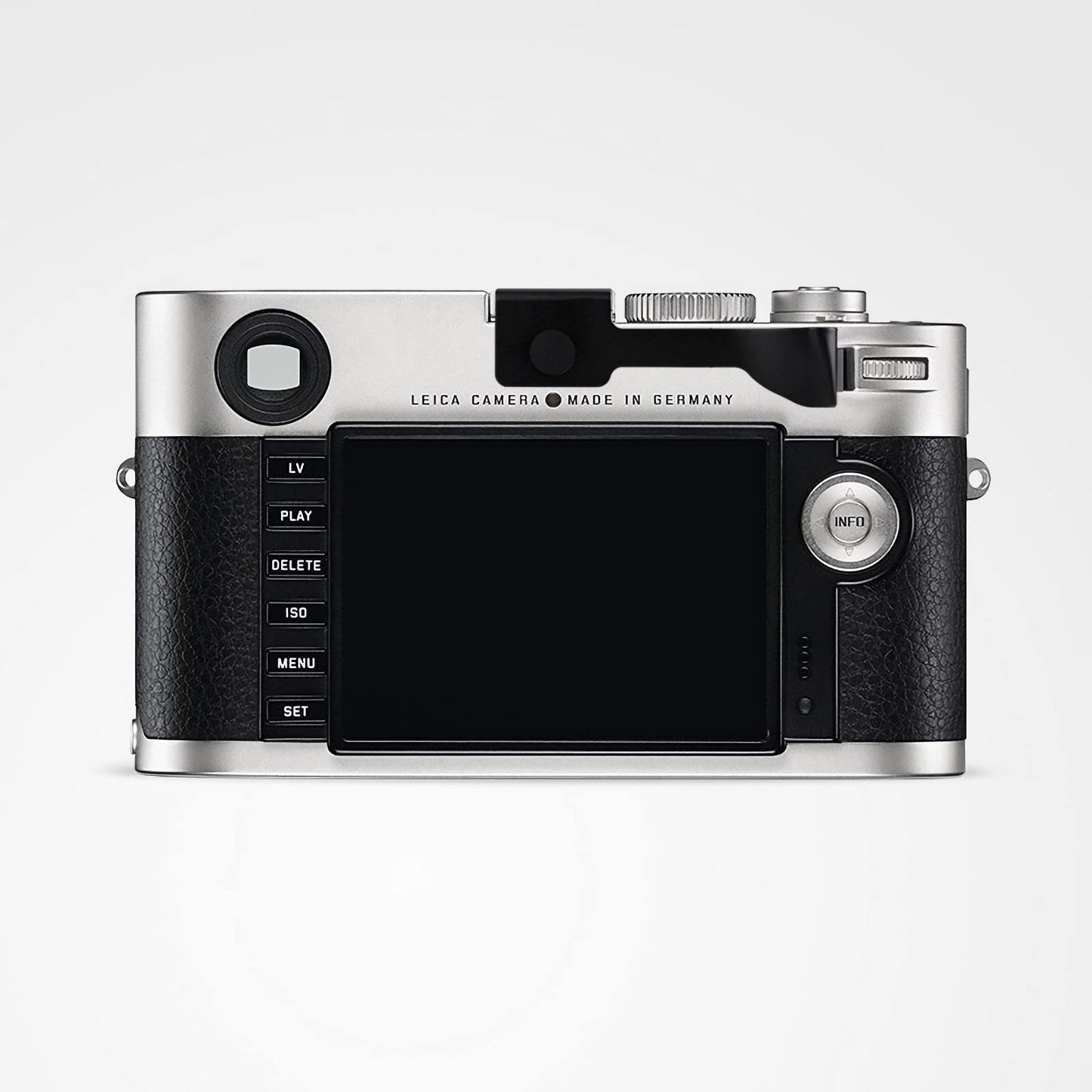 YEWOOP Thumb Stand Metal Thumbs Up Grip Compatible with Leica M MONOCHROM, M246, Type246, M-P, Typ240, M240, M-D, M262, Typ262, M240P Black Hand Grip