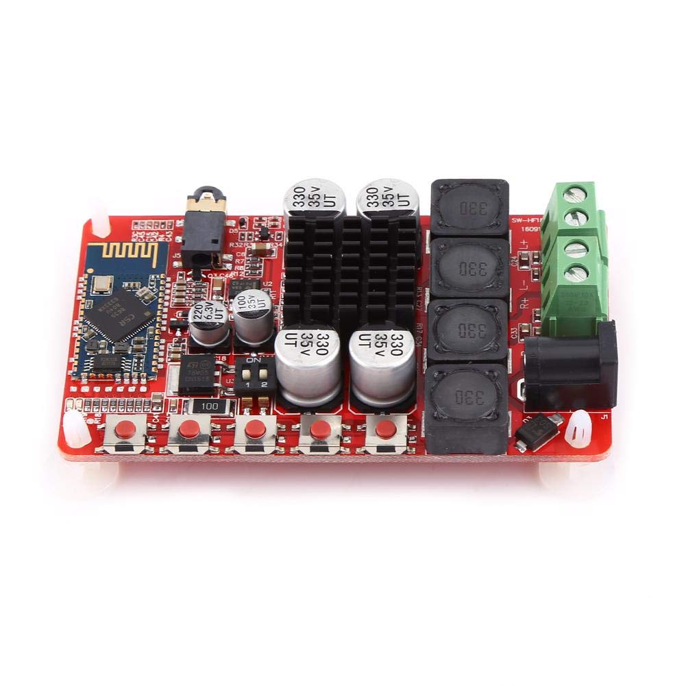 Bluetooth Amplifier Board 50W x 2 TDA7492 Chip CSR8635 Stereo Digital Audio Amp Module DC 8-25V for DIY Speakers Home Audio Bass Box