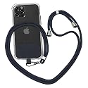Universal Crossbody Nylon Patch Phone Lanyards Mobile Phone Strap Lanyard,Cell Phone Lanyard with Adjustable Nylon Neck Strap,with Adjustable Nylon
