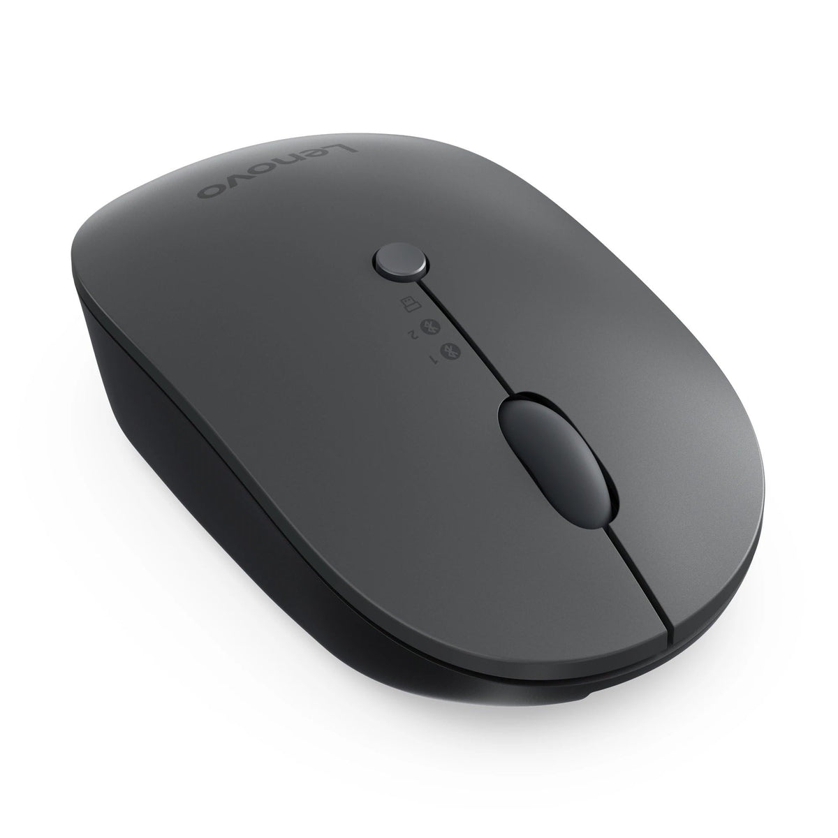 Lenovo Multi-Device Wireless Mouse (X9 Edition) - Cable/Wireless Bluetooth/Radio Frequency - Thunder Gray