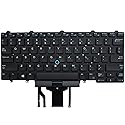 No Frame US Replace Keyboard for Dell Latitude E5450 E5470 E7450 E7470 7480 7490 5480 5488 Laptop with Pointe and Backlight