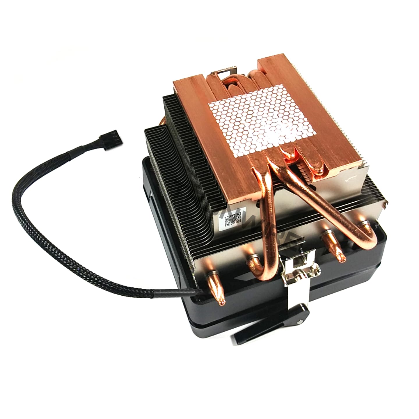 Wraith Prism RGB LED CPU Cooler Heat Pipes Aluminum Heatsink Copper Core Base 4-Pin PWM 105mm Fan Pre-Applied Thermal Paste for AMD Socket AM5 AM4 AM3