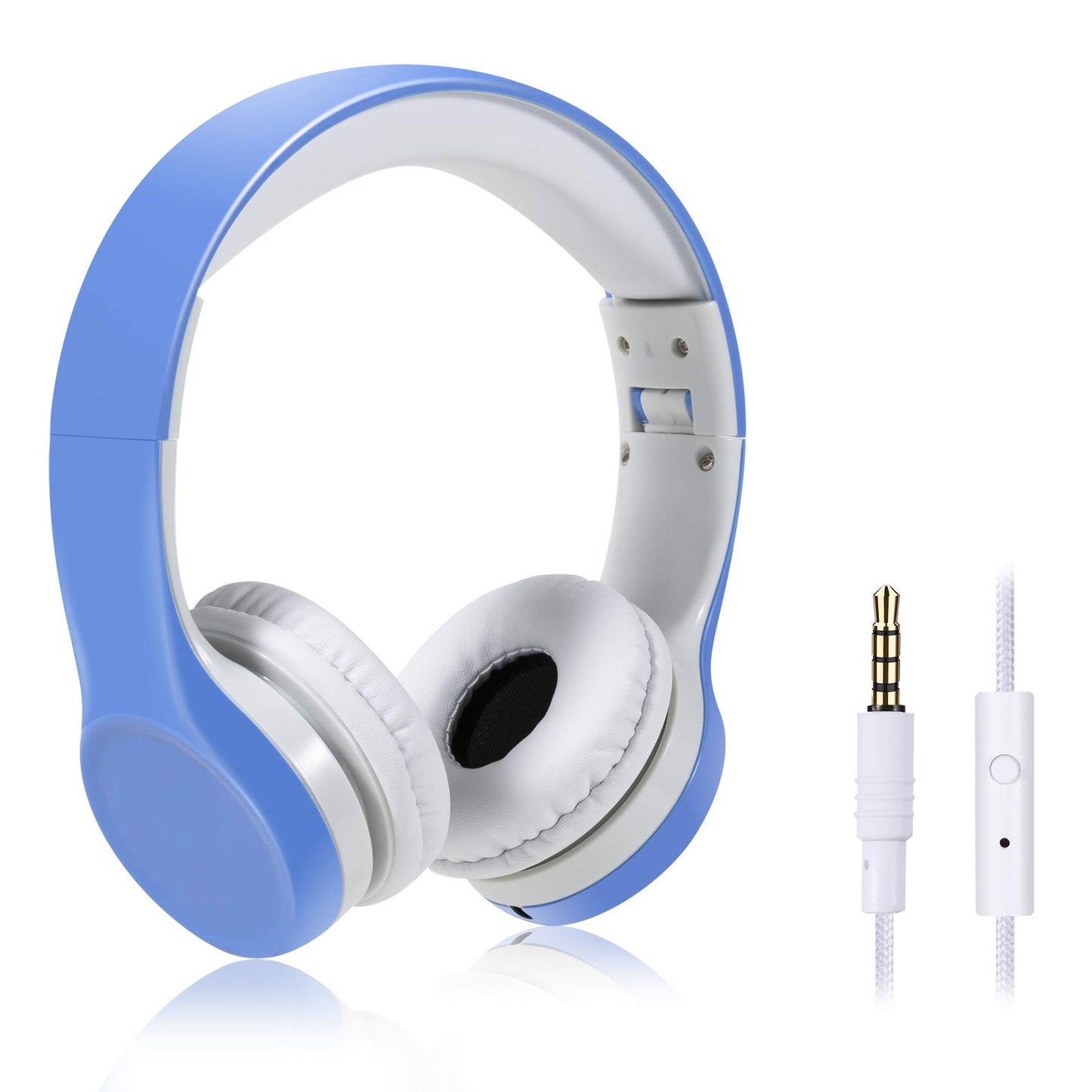 YUSONIC Kids Headphones with Cord, Toddler Headphones with Sharing Function, 85dB/93dB Safe Volume Limit, for Toddler Children Baby Boys Girls…
