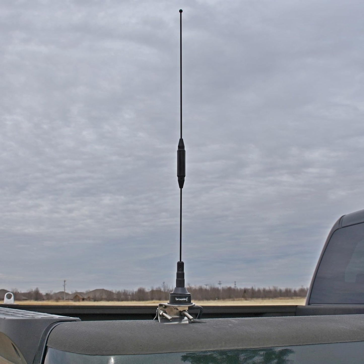 Browning BR-179 140 to 170 MHz VHF 430 to 470 MHz UHF Pre Tuned Dual Band NMO Antenna