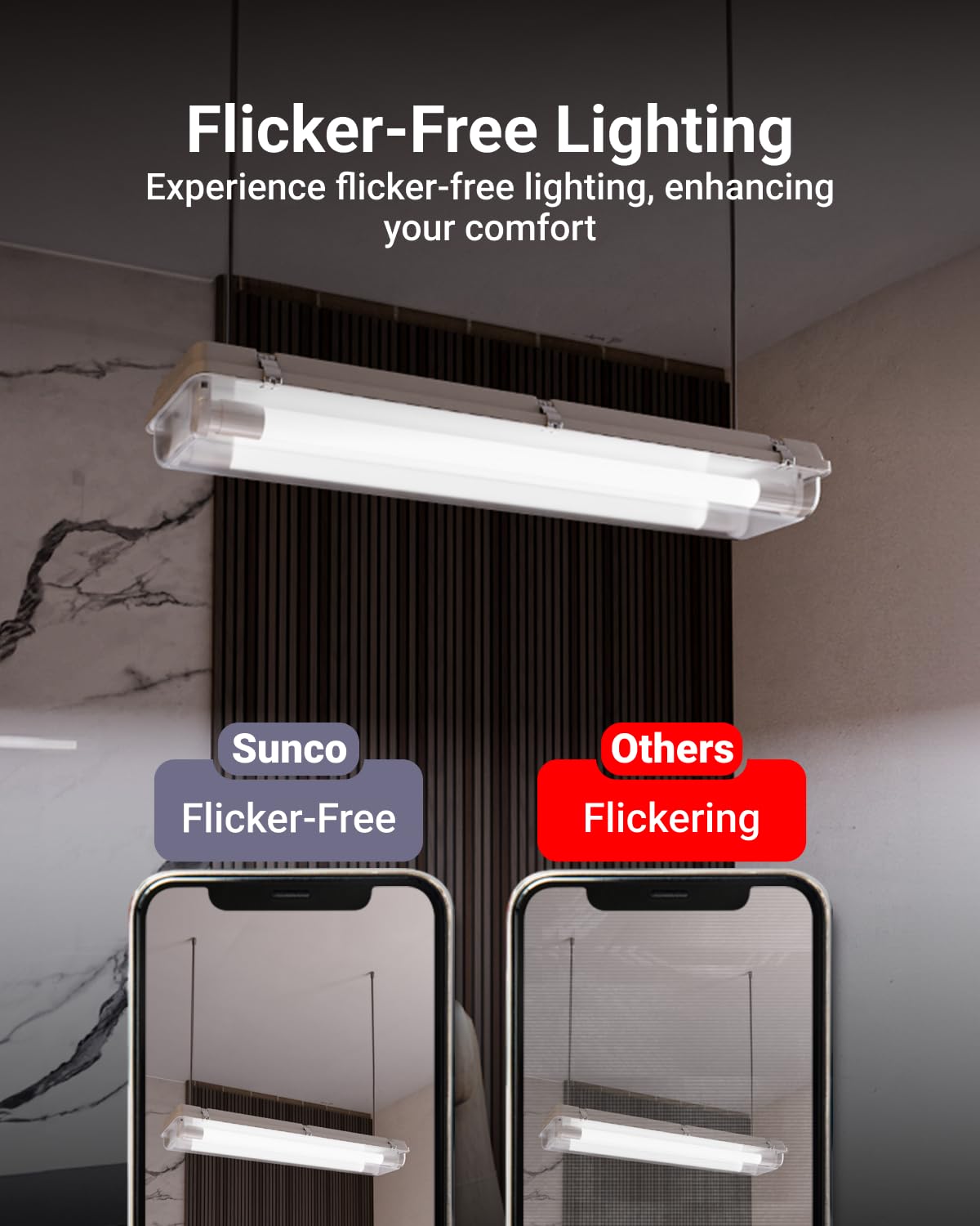 Sunco 2 Foot T8 LED Tube Light Bulbs, 5000K, 10W, Ballast Bypass