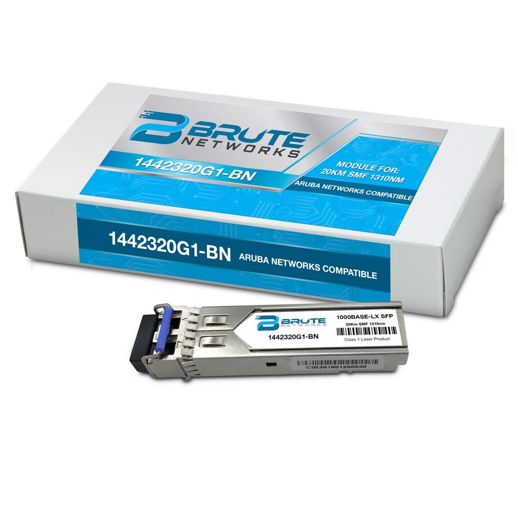 Brute Networks 1442320G1-BN - 1000BASE-LX 20Km 1310nm SFP(Compatible with OEM PN# 1442320G1)