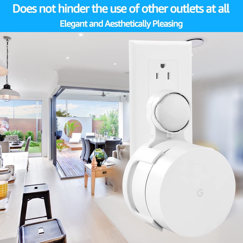 Google WiFi Wall Mount - 3 Pack, Accessories for WiFi System & Router (White)