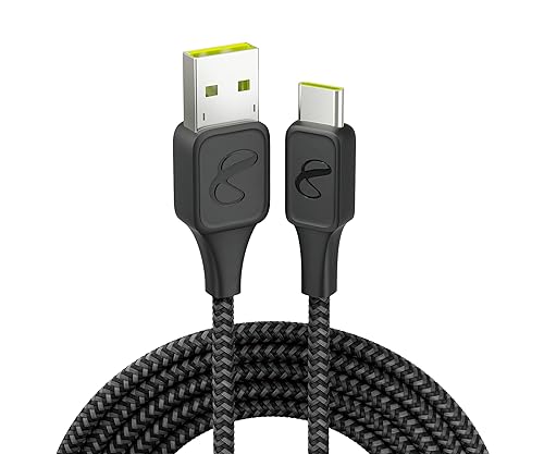 InfinityLab InstantConnect USB-A to USB-C - Charging Cable for USB-C Devices - Black, 5 feet