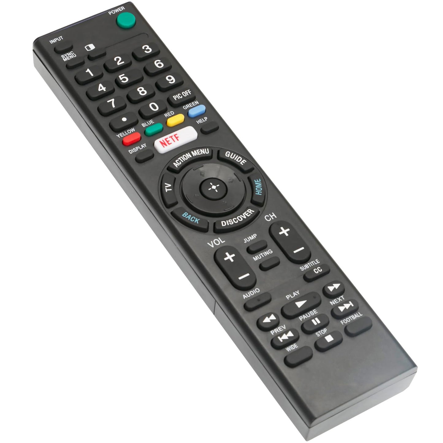 RMT-TX100U Replaced Remote fit for Sony Bravia TV XBR-65X890C XBR-55X890C XBR-55X850C XBR-49X830C XBR-43X830C XBR-75X880C KDL-75W850C KDL-65W850C