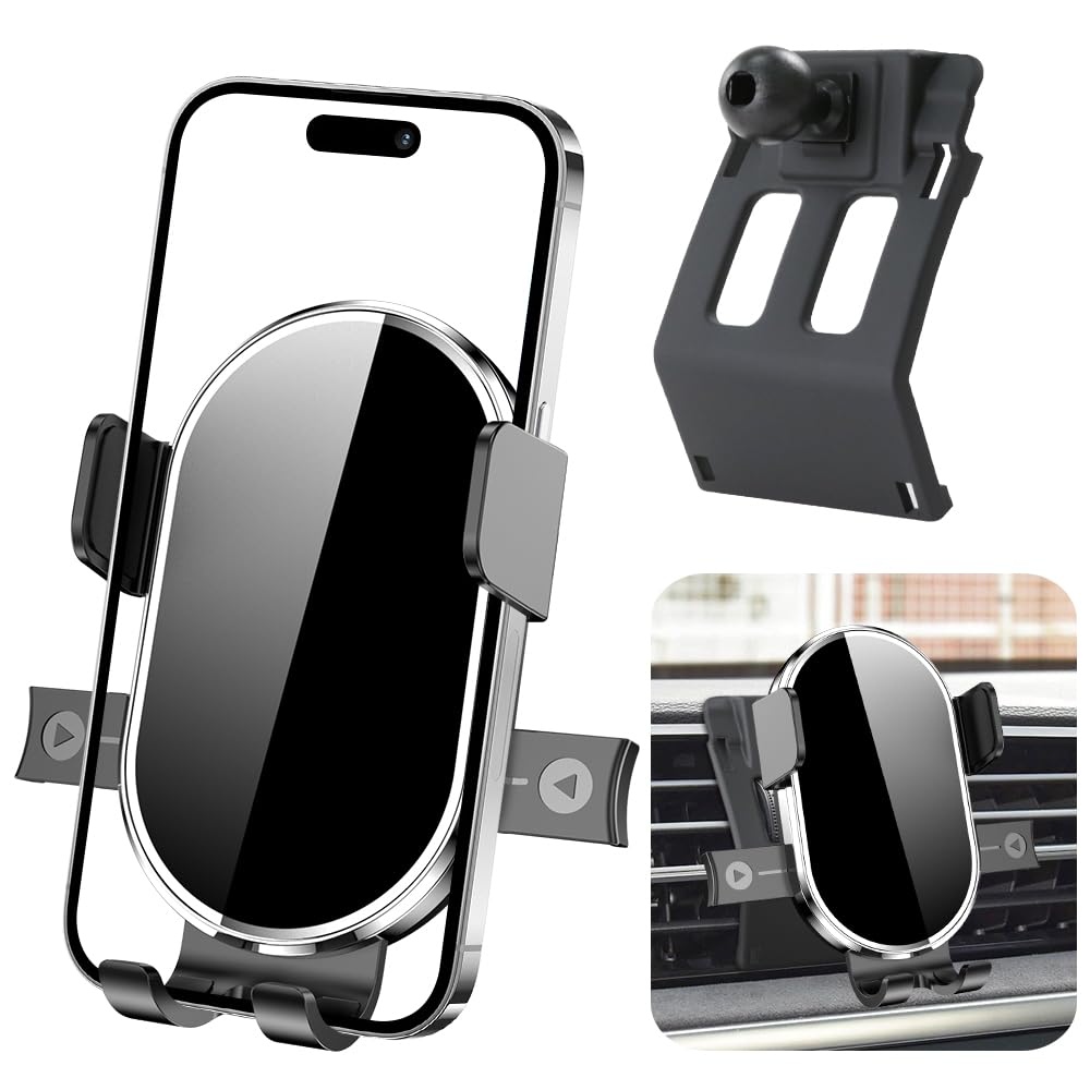 YEGZA Car Phone Holder for Audi Q3 2019 2020 2021 2022 2023 2024 Auto Accessories Navigation Screen Bracket Interior Decoration Dashboard Cell Mobile
