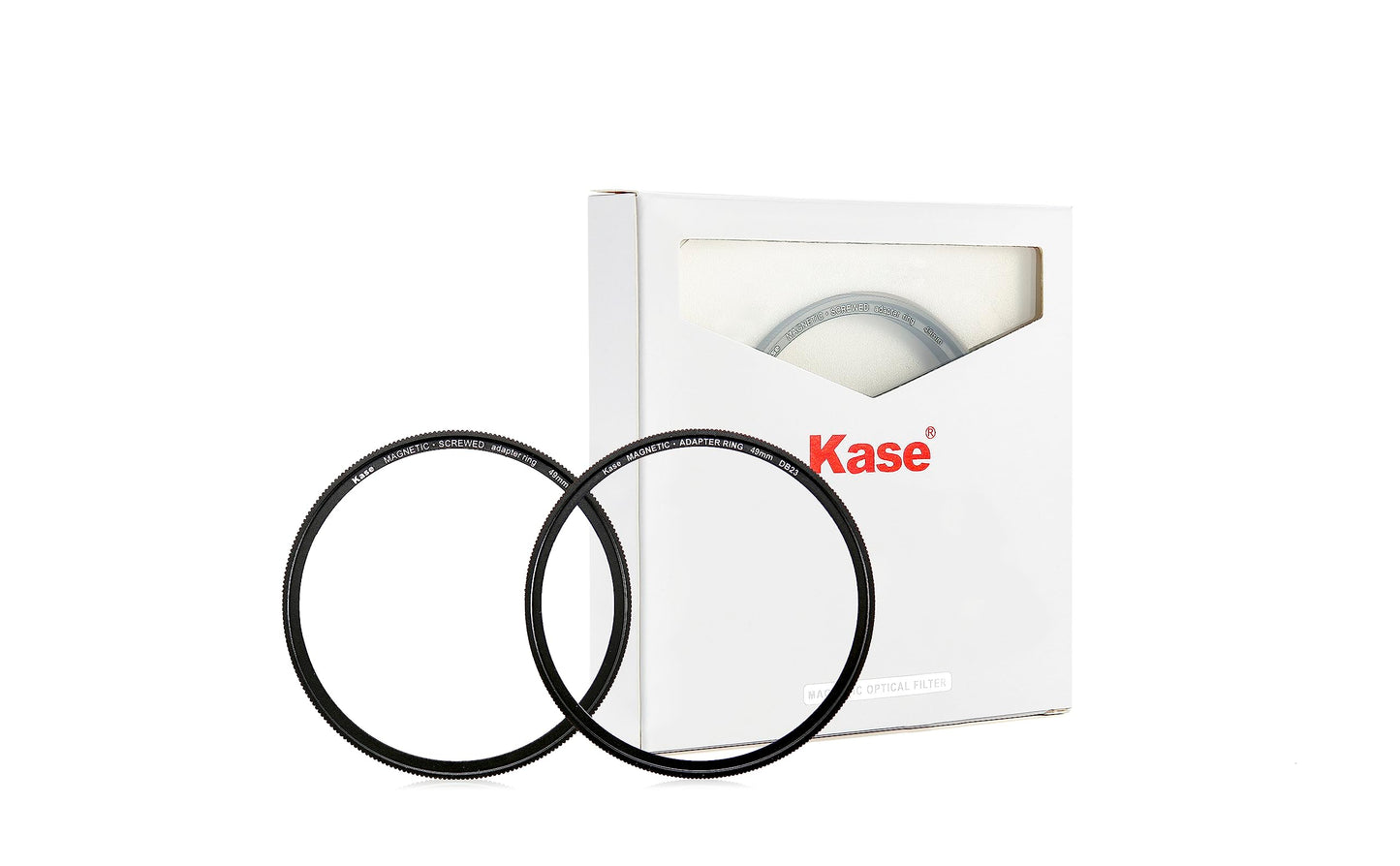 Kase 49mm DIY Adapter Kit Converts Conventional Screw-in Filter to Magnetic