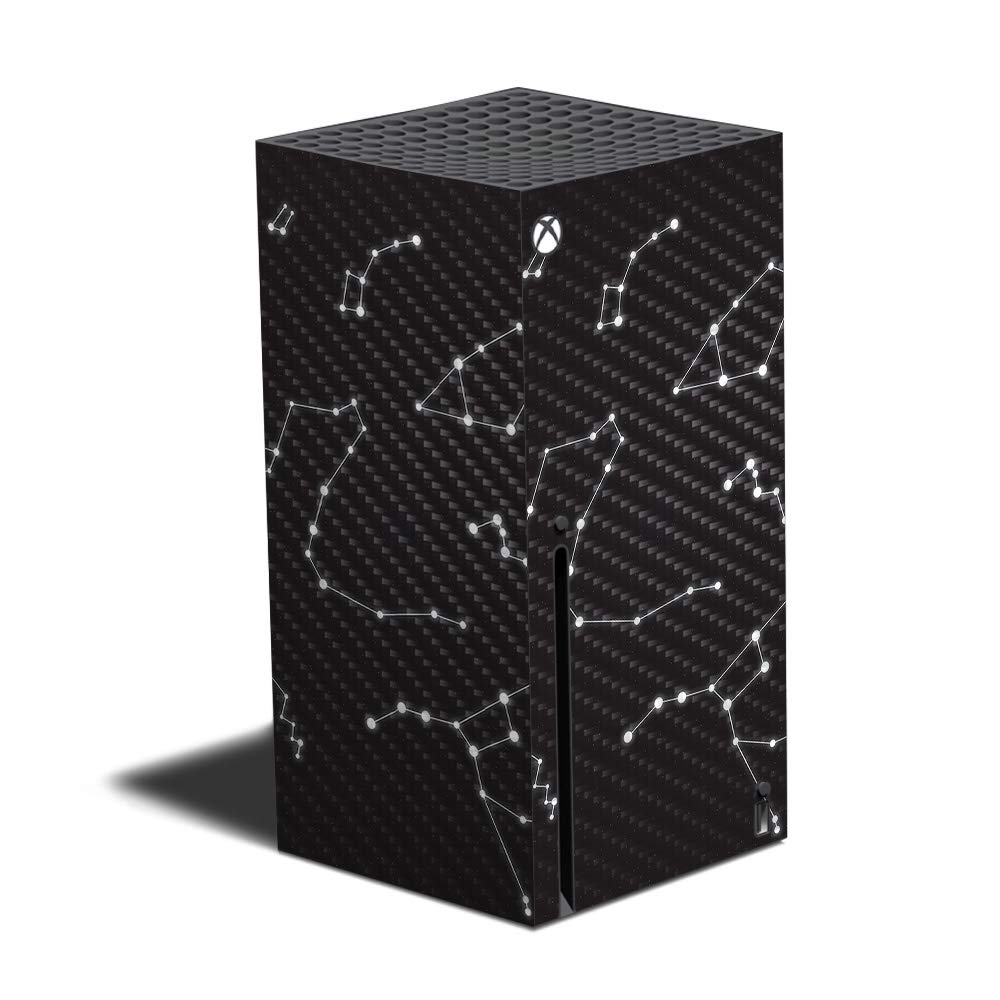 Mighty Skins Carbon Fiber Skin Compatible with Xbox Series X - Constellations | Protective, Durable Textured Carbon Fiber Finish | Easy to Apply |